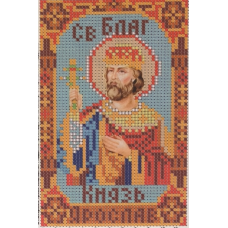 Схема для вишивання бісером, Свята Ярослав.
