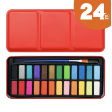 Акварельні фарби 24 кольорів.