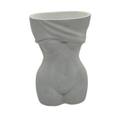 Гіпсова фігурка для розмальовування. Ваза. Жіноче тіло