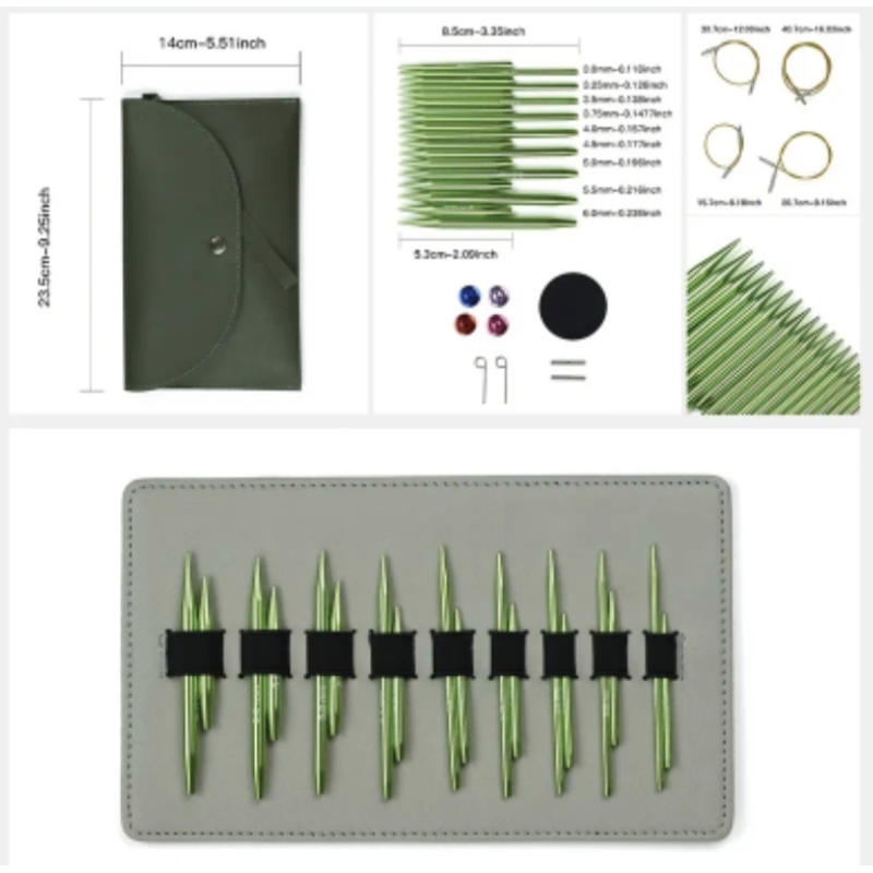 Набір спиць для в“язання зі знімними волосінями