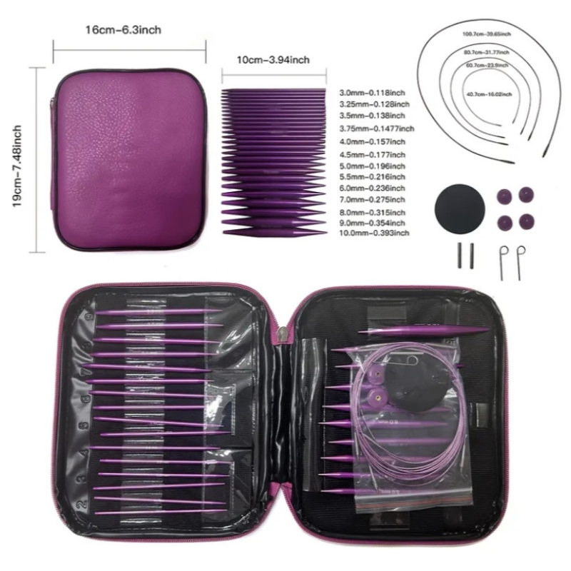 Набір спиць для в“язання зі знімними волосінями