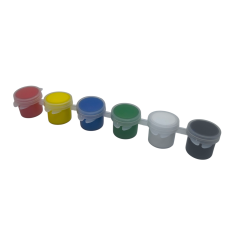 Акрилові фарби 6 кольорів 2 мл.