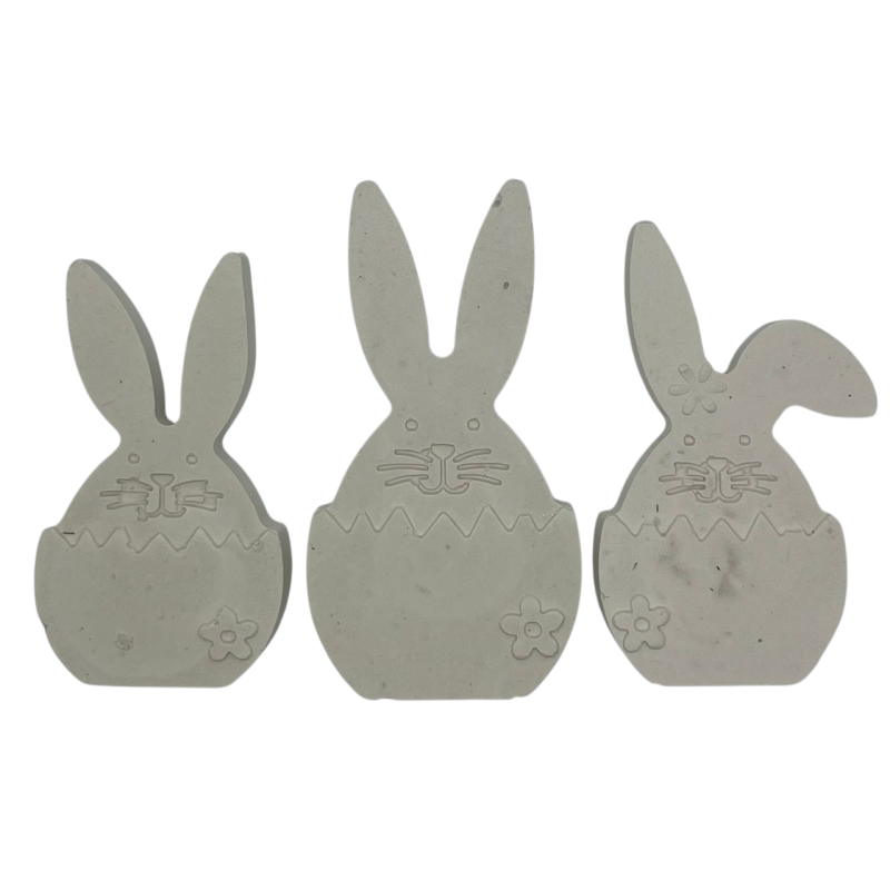 Гіпсова фігурка для розмальовування. Зайчік з яйця