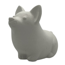 Гіпсова фігурка для розмальовування. Собака. Корги.