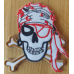 Аплікація для одягу. Череп с костями Аплікація для одягу. Череп с костями