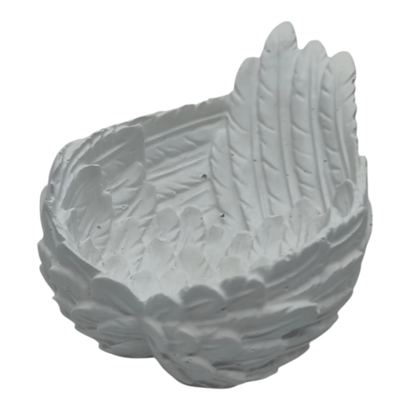 Підсвічник гіпсовий, Крила