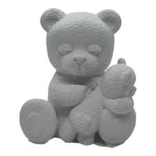 Гіпсова фігурка для розмальовування. Ведмедик мама.