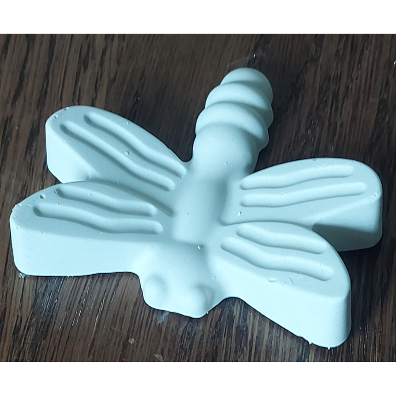 Гіпсова фігурка (барильєф) для розмальовування. Стрикоза.