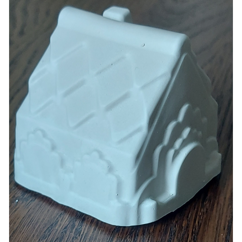 Гіпсова фігурка для розмальовування. Пряниковий будиночок 1.