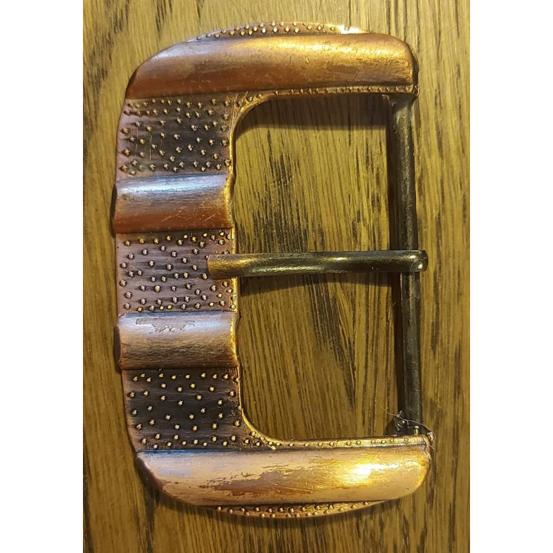 Пряжка для пояса металева, мідний