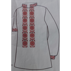 Заготівка для вишивання дитячої сорочки для хлопчика