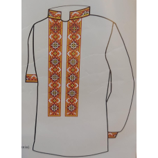 Заготівка для вишивання дитячої сорочки для хлопчика