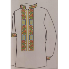 Заготівка для вишивання дитячої сорочки для хлопчика