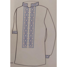 Заготівка для вишивання дитячої сорочки для хлопчика