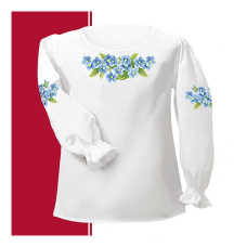 Заготівка для вишивання дитячої блузки для дівчинки