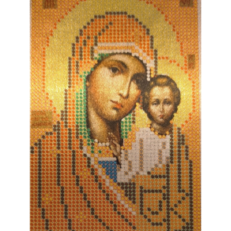 Схема для вишивання бісером ікони. несення Казанськаёратер. Схема для вишивання бісером ікони. несення Казанськаёратер.