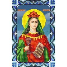 Схема для вишивання бісером ікони. Свята мучениця Варвара