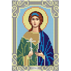 Схема для вишивання бісером ікони. Свята Вера