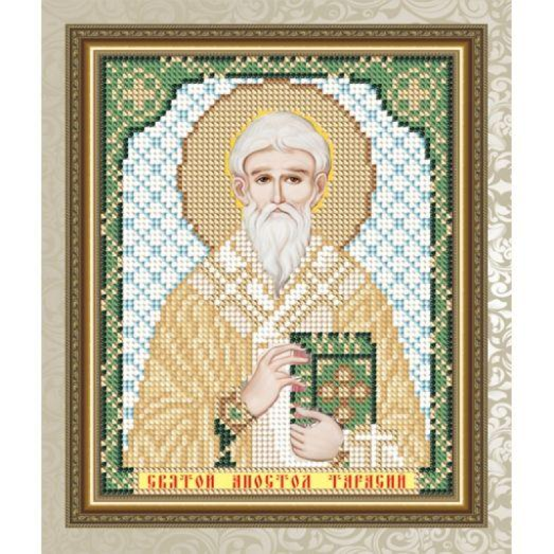 Схема для вишивання бісером ікони. Святий Тарасій