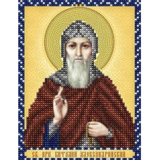 Схема для вишивання бісером ікони. Свята Віталій