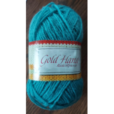 Пряжа акриловая. Цвет: зеленый