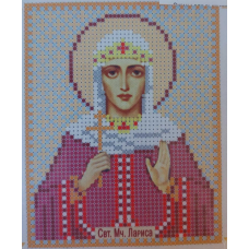 Схема для вишивання бісером ікони. Свята Лариса