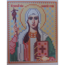 Схема для вишивання бісером ікони. Свята Ніна