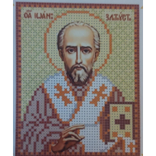 Схема для вишивання бісером ікони. Святий Іван Златоуст