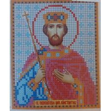Схема для вишивання бісером ікони. Святий Костянтин
