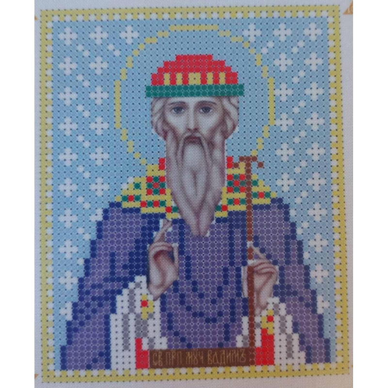 Схема для вишивання бісером ікони. Свято Вадим Схема для вишивання бісером ікони. Свято Вадим