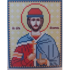 Схема для вишивання бісером ікони. Свято Борис