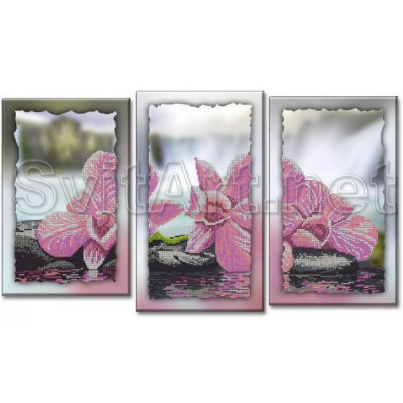 Схема для вишивання бісером на полотні з підрамкою. Яблучний колір. Схема для вишивання бісером на полотні з підрамкою. Яблучний колір.