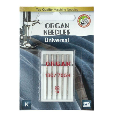 Голки універсальні No 90/14, OR, (HAx1, 130 / 705H, 15x1), 1уп. = 5 шт., блістер