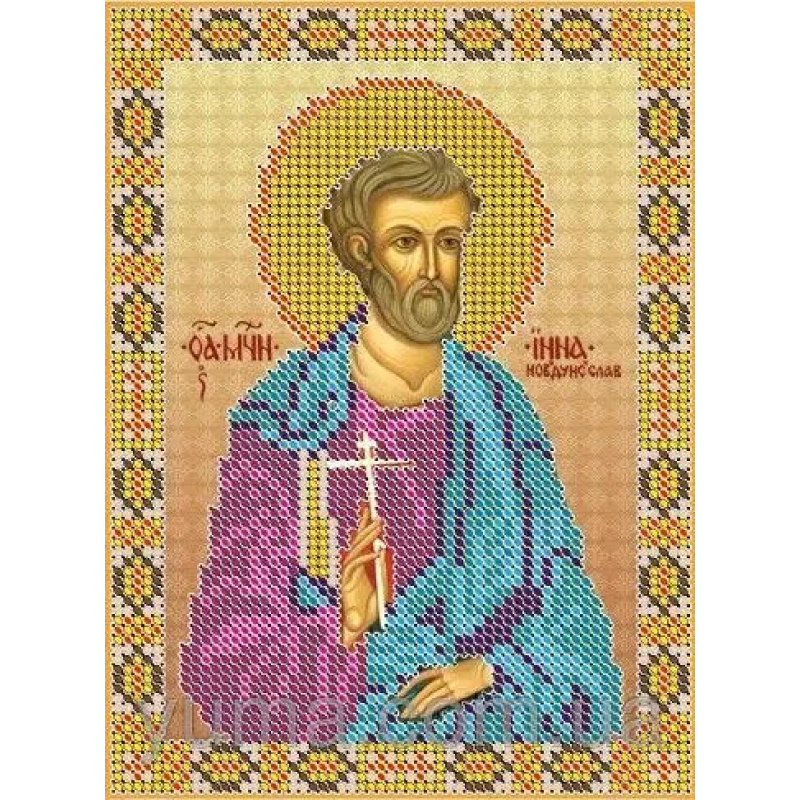 Схема для вишивання бісером ікони. Свята Інна Схема для вишивання бісером ікони. Свята Інна