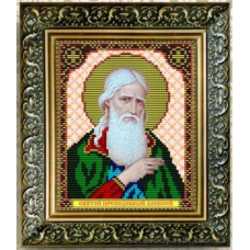 Схема для вишивання бісером ікони. Святова Алексія
