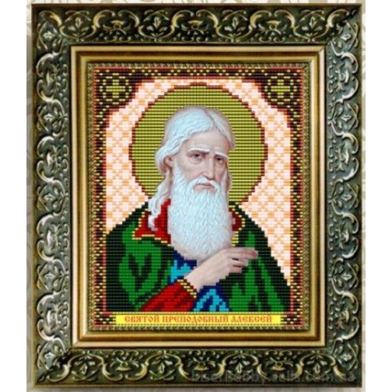 Схема для вишивання бісером ікони. Святова Алексія