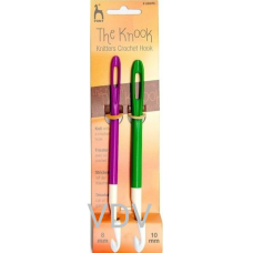 Гачок Pony (Індія) 16,5 см-8-10 мм пластиковий для плетіння з вушком