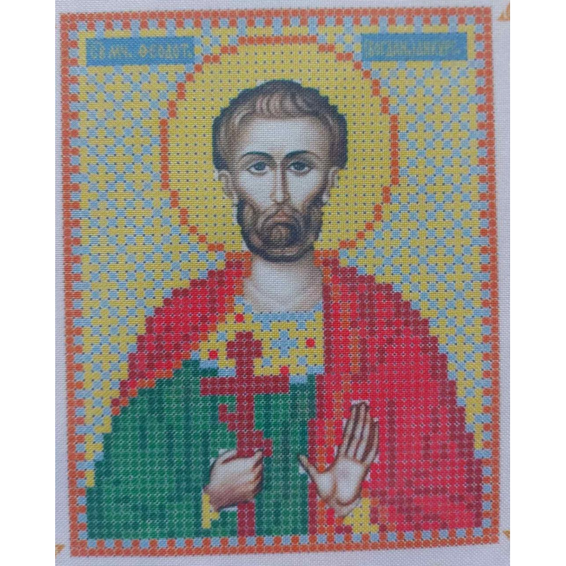 Схема для вишивання бісером ікони. Святий Феодот ( Богдан) Схема для вишивання бісером ікони. Святий Феодот ( Богдан)