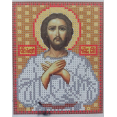 Схема для вишивання бісером ікони. Святова Алексія