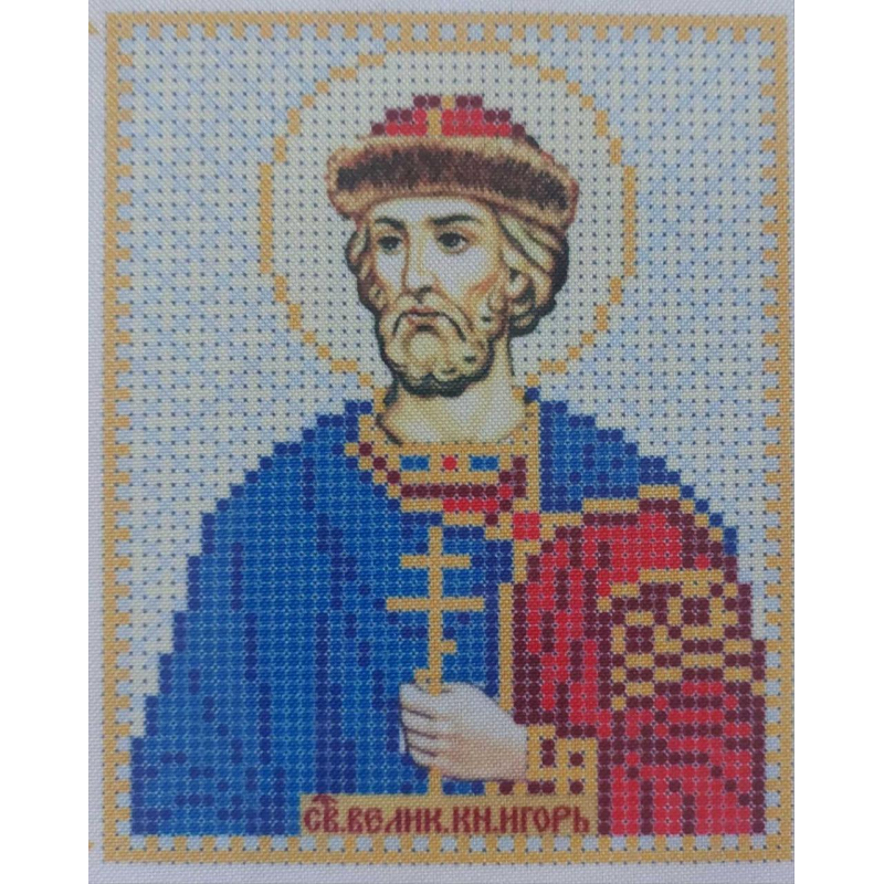 Схема для вишивання бісером ікони. Свято Игор