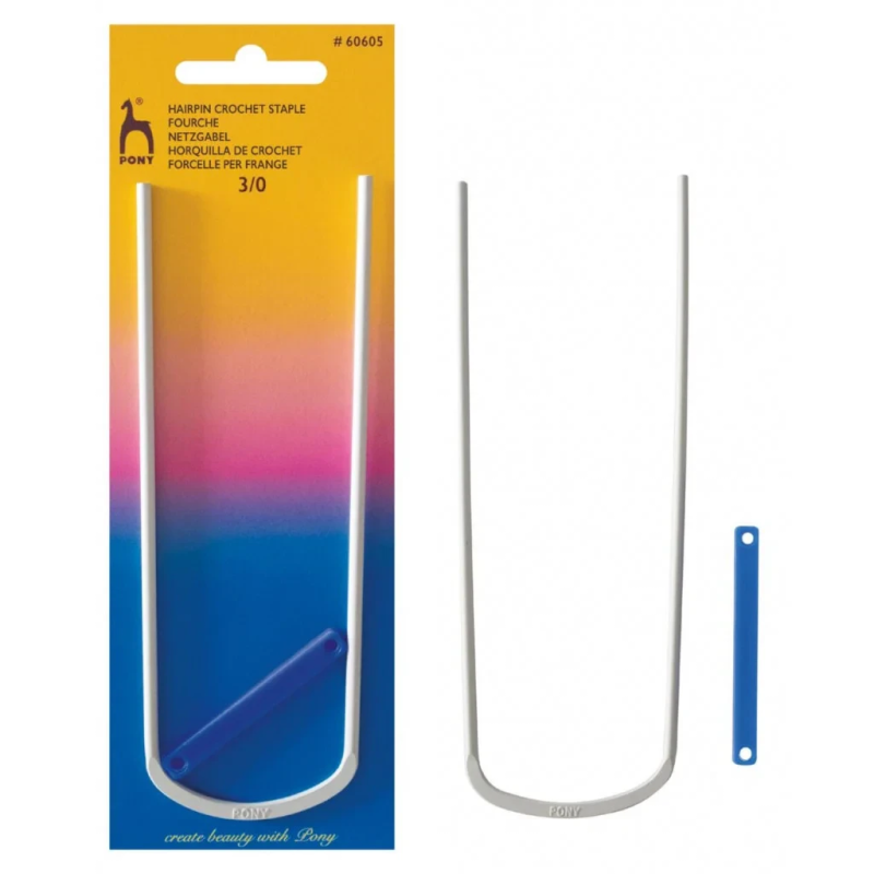 Виделка для сітки Pony алюмінієва 3/0 (45 мм) 60605