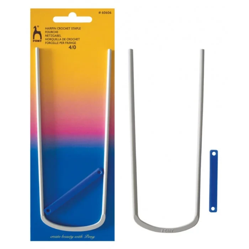 Виделка для сітки Pony алюмінієва 4/0 (55 мм) 60606