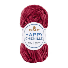 Пряжа плюшевая15г. Happy Chenille Цвет: бордовый