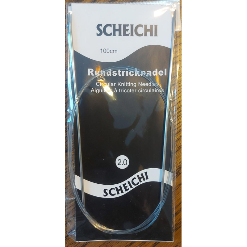 Спицы для вязания на леске.№2 металлические