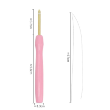 Голка для килимової техніки 3,5 мм (рожева)