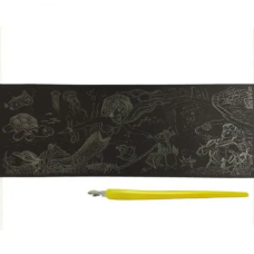 Набір для творчості, гравюру А4. Тигри.