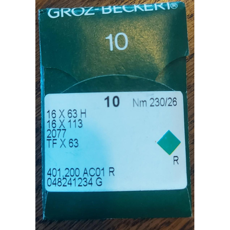 Голки для промислових швейних машин GROZ BECKERT DP X 5 No 230/25 Голки для промислових швейних машин GROZ BECKERT DP X 5 No 230/25